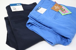 Houston White Adult Essential Blue Chino Pants &amp; Navy Jogger Pants 38x32... - £23.33 GBP