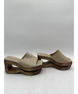 Women’s Cult Gaia Ruza Platform Sole Sandals Beige Size 36 - $321.74