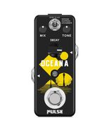 Pulse Technology OCEANA Reverb Guitar Effect Pedal ROOM/ SPRING/ SHIMMER - £31.29 GBP