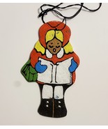 Vintage 1960s Christmas Ornament Singing Carols 3.5" Handmade Hand Paint... - $367.66 MXN Vintage 1960s Christmas Ornament Singing Carols 3.5" Handmade Hand Paint... - $367.66 MXN