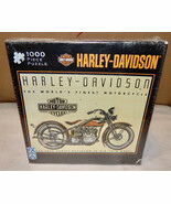 Harley Davidson HD 1933 74 Big Twin Model 1000 Piece Jigsaw Puzzle 27&quot;x ... - $32.91 CAD