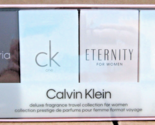 New in Box Calvin Klein 4 Piece Deluxe Fragrance Travel Collection  - $29.69
