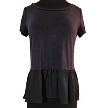 Juicy Couture Black Short Sleeve Top Size Small - £19.46 GBP