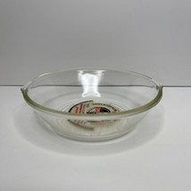 Vintage Glasbake 6&quot; Glass Baking Dish Casserole SMALL Sticker Oven USA M... - $24.75