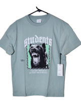 Students Tshirt  Danger  Moss Color  Size Large - $36.63