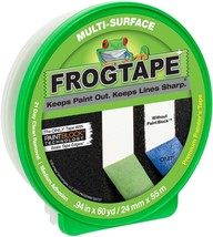 FrogTape Multi-Surface Painters Tape with PAINTBLOCK, 1 Inch Wide (0.94 ... - £17.90 GBP