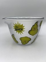 Dr. Seuss How The Grinch Stole Christmas Batter Mixing Bowl New GRINCH - £22.16 GBP