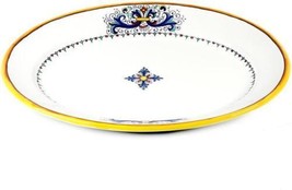 Platter Plate RICCO LITE Deruta Majolica Oval Large Emerald Green Royal ... - $219.00