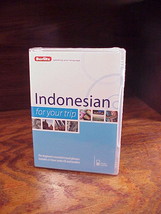 Berlitz Indonesian For Your Trip Audio CD and Booklet, sealed - $7.95