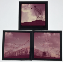 3 Diff 1950s High Power Overhead Electric Glass Plate Photo Slide Magic ... - $23.21
