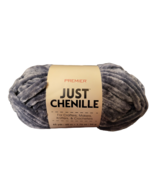 Premier Yarns Just Chenille Super Bulky Yarn - New - Gray - £6.25 GBP