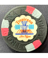 $100. TROPICANA CASINO CHIP - 1972 - Las Vegas, Nevada - Fountain Chip - £33.79 GBP
