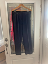 Counterparts Stretch Dress Pants Black Womens Size 14 34X30 - $14.80