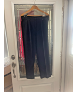 Counterparts Stretch Dress Pants Black Womens Size 14 34X30 - $20.10 CAD