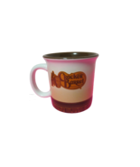 Cracker Barrel Coffee Tea Mug Large Oil Lamp One Side 10 Oz Brown White - £13.39 GBP