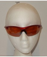 Maxx GT Red Sport Wrap Sunglasses Amber Lenses Cycling Running UV Protec... - $14.80