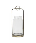 Antique Metal Candle Holder with Glass Jar (Set of 2) - $2,764.95 MXN