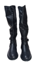 Bucco Capensis Venita Womens Tall Riding Fashion Boots Black Size 7.5 - £38.94 GBP