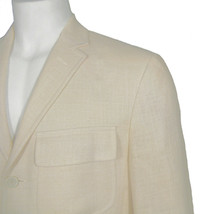 NEW Polo Ralph Lauren Sportcoat (Jacket)!  44 Reg   Creme   Flax (Linen) &amp; Silk - £361.71 GBP