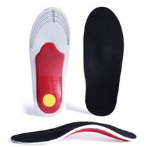 1 Pairs Red Orthotic Shoe Insoles Inserts Flat Feet High Arch - Plantar size L - £10.29 GBP