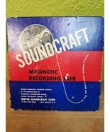 SOUNDCRAFT SPN 12 Magnetic Recording Tape VTG 7” Reel to Reel Tape 1250 ... - $28.29