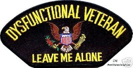 Dysfunctional Veteran Leave Me Alone Patch - £23.24 GBP