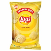 Lays Lay&#39;s India&#39;s Classic Salted 50 grams Pack 1.7oz Potato Chips Wafer... - $5.92+