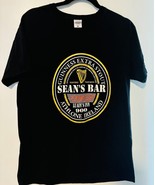 Sean’s Bar in Luain’s Inn Ireland T-Shirt 900AD Guinness Size Medium - $315.66 MXN