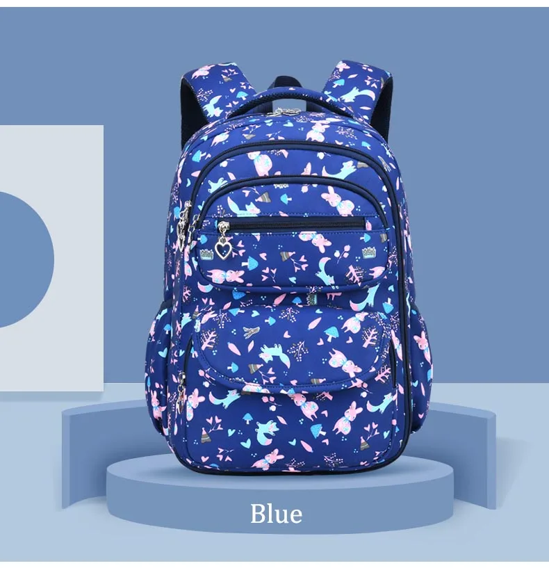 Schoolbag Pupil 1 Grade 2 3 4 5 to 6 girls Light weight Chiroprotective  Girls c - $135.31