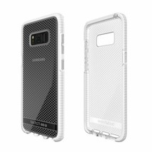NEW Tech21 Evo Check Series Flexible Case for Samsung Galaxy S8 - Clear/White - £5.48 GBP