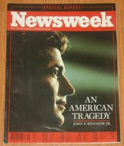 NEWSWEEK July 26 1999 John John F. Kennedy Jr. Carolyn Bessette Europe Edition  - £20.51 GBP