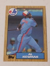 Al Newman Montreal Expos 1987 Topps Card #323 - £0.76 GBP