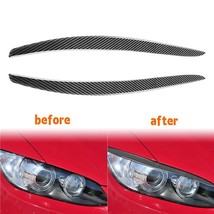 2 Pcs   Headlight Eye Lid Cover Eyebrows Sticker Car Light Decoration Parts for  - £102.15 GBP
