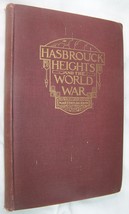 c1919 ANTIQUE WWI HASBROUCK HEIGHTS NJ in WORLD WAR SOLDIER HISTORY BOOK... - $98.99