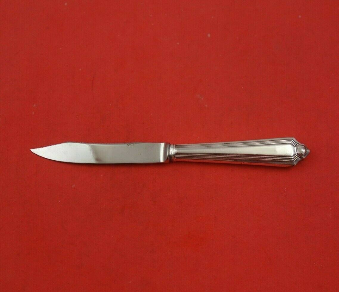 Primary image for Plymouth by Gorham Sterling Silver Fruit Knife Serrated HH WS 7" Heirloom
