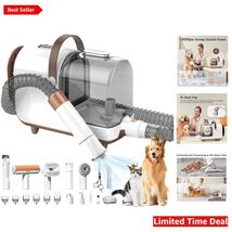 Pet Grooming Vacuum with 3L Capacity &amp; 99% Hair Removal – Stress-Free Gr... - $205.87