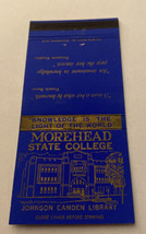 Vintage Matchbook Cover Matchcover Morehead State College - £2.47 GBP