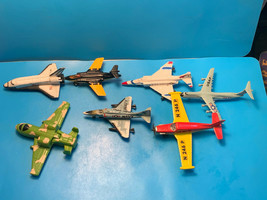Vtg Mixed Lot Of Airplane Flying Military Vessels Navy Airforce Nasa - £23.94 GBP