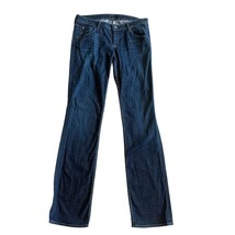 Hudson Jeans Beth Mid-Rise Baby Boot Dark Wash Denim Button Pockets Size 30 - $60.00