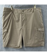 Under Armour Men&#39;s Golf Hiking Shorts Tan Khaki Beige Size 40 Cargo Snap... - $17.00