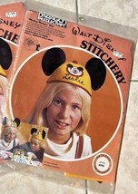 Vtg Paragon Needlecraft Walt Disney Mickey Mouse Mouseketeer Hat Stitchery Kit - £16.77 GBP