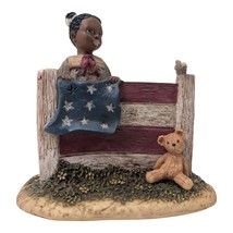 Enesco Miss Martha&#39;s Collection God Bless America Carrie Special 1992 Fi... - $316.68 MXN