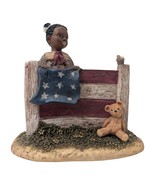 Enesco Miss Martha&#39;s Collection God Bless America Carrie Special 1992 Fi... - €14,56 EUR