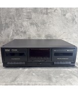 Pyle PT639D Dual Cassette Deck Recorder And Player With Noise Reduction DNR - $151.45 CAD