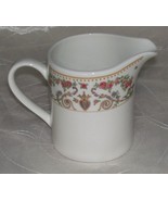 Farberware KENSINGTON GARDEN CREAMER -4136 Porcelain Tan &amp; Purple Scroll... - £5.29 GBP