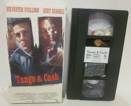 TANGO &amp; CASH VHS Warner Home Video Action Sylvester Stallone Kurt Russell - £2.94 GBP