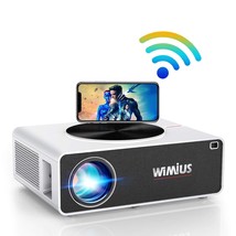 5G Wifi Projector, New K3 Video Projector 10000:1 Contrast Support 300&#39;&#39;... - £146.30 GBP