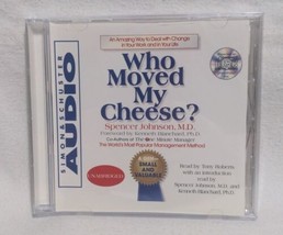 Rare Promo CD! Spencer Johnson&#39;s &quot;Who Moved My Cheese?&quot; Read by Tony Roberts - £7.39 GBP