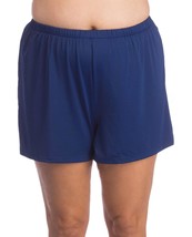 Maxine Of Hollywood Solid Jogger Short Swim Bottom - Plus Size 24W - $37.62