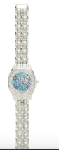 Disney Frozen Elsa Wristwatch Watch  Accutime Corp Stainless Steel Band  Gems - £15.77 GBP